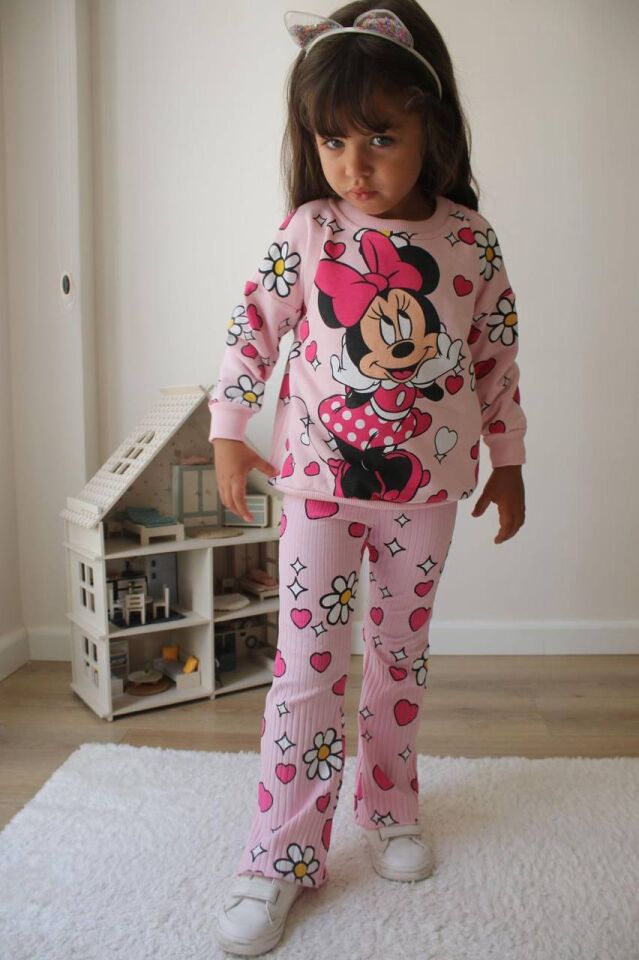Kız Çocuk Mickey Mouse Takım