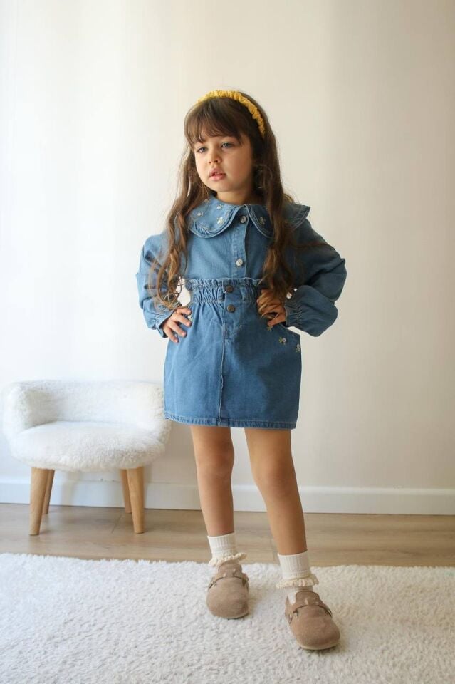 Alt Üst Denim Takım
