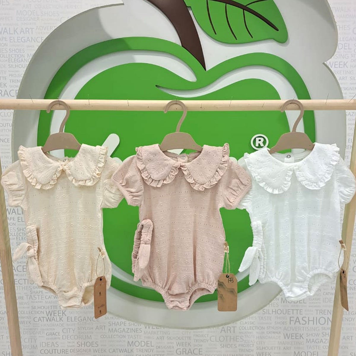 Bandanalı  Romber Ekru  Renk 0-3-6-9 AY