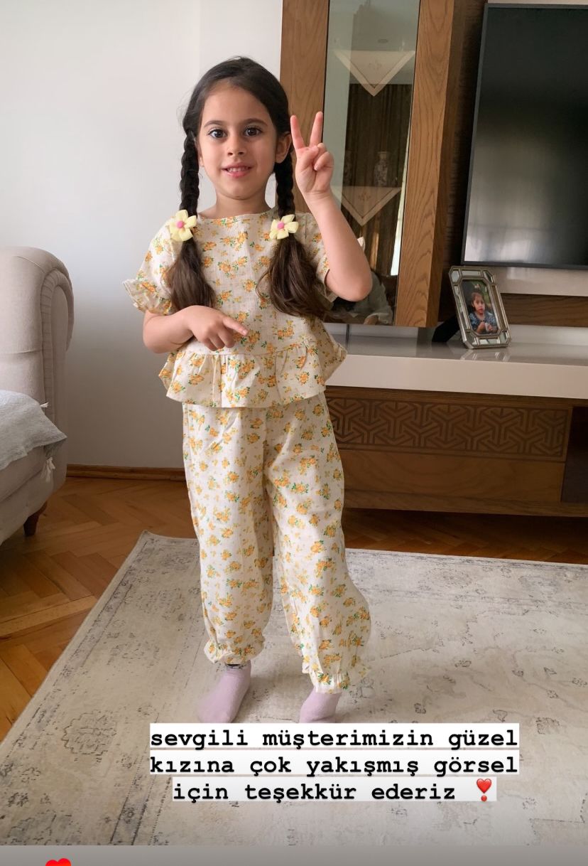 Desenli 2 Katlı Müslin